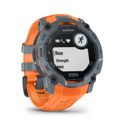 Pametna ura GARMIN Instinct 3 Solar 50mm, GPS, HR, Pametna obvestila, oranžni