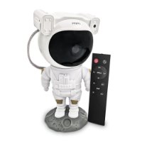 Laserski projektor MIKAMAX Astronaut Star Projector, 8 vrsta projekcija, daljinski upravljač