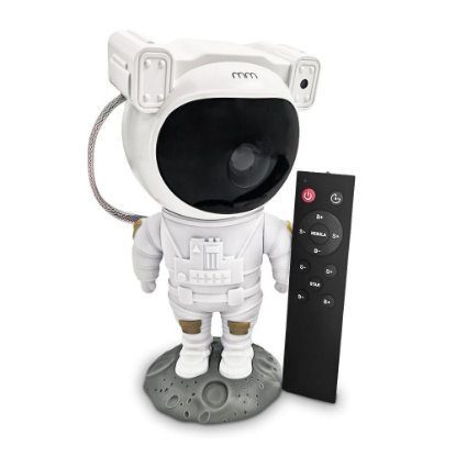 Laserski projektor MIKAMAX Astronaut Star Projector, 8 vrsta projekcija, daljinski upravljač