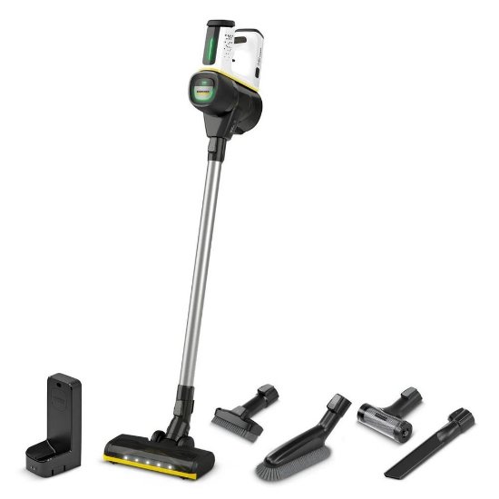 sesalnik KARCHER VC 7 Cordless yourMax, 25,2 V, 60min, 800ml, palčni, beli