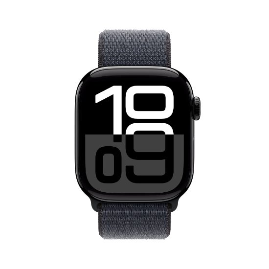 Pametna ura APPLE Watch S10 GPS, 46mm Jet Black Alu Case with Ink Sport Loop