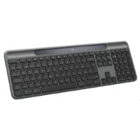 Tipkovnica LOGITECH Signature Slim Solar+, bežična, bluetooth, crna