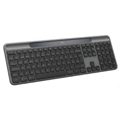 Tipkovnica LOGITECH Signature Slim Solar+, bežična, bluetooth, crna