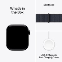 Pametna ura APPLE Watch S10 GPS, 46mm Jet Black Alu Case with Ink Sport Loop