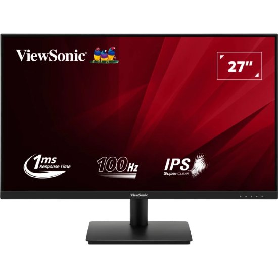 Monitor 27" VIEWSONIC VA270-H, FHD, IPS, 100Hz, 1ms, 250cd/m2, črni