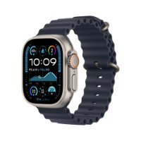 Pametna ura APPLE Watch Ultra2 v2 Cellular, 49mm Natural Titanium Case with Navy Ocean Band