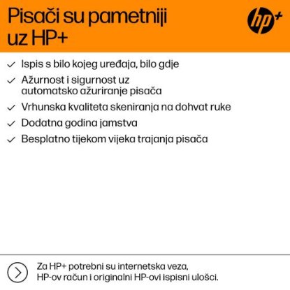 Multifunkcijski Tiskalnik HP OfficeJet Pro 8122e , 405U3B, Tiskalnik/scanner/copy, 4800dpi, WiFi, LAN, USB, beli, Instant Ink