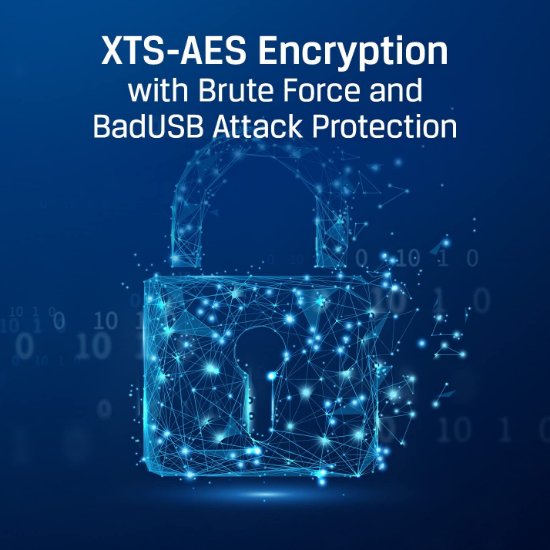 USB ključek 3.2 FLASH DRIVE, 64GB, KINGSTON Ironkey Locker+ 50, IKLP50/64GB, XTS-AES enkripcija, srebrni