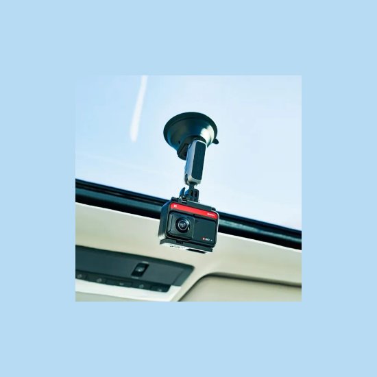 Vakumski nosilec za športne kamere INSTA Suction Cup Car Mount