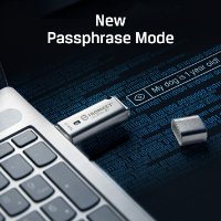 USB ključek 3.2 FLASH DRIVE, 64GB, KINGSTON Ironkey Locker+ 50, IKLP50/64GB, XTS-AES enkripcija, srebrni