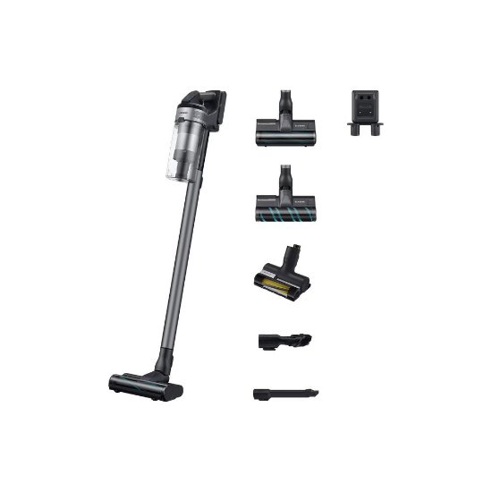 sesalnik SAMSUNG Jet 75E Complete VS20B75ACR5/GE, palčni, Li-ion 21.6 V, 60min, 0,8l, srebrni