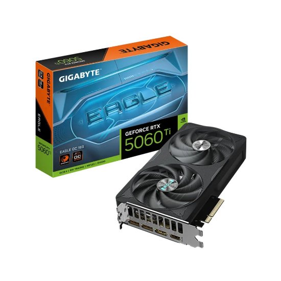 Grafička kartica GIGABYTE GeForce RTX 5060 Ti Eagle OC 16G, 16GB GDDR7