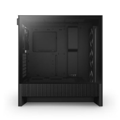 Ohišje NZXT H5 Flow RGB 2024, MIDI, ATX, z oknom, črn, brez napajanja