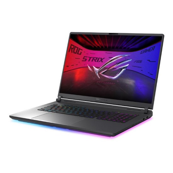 Prenosnik ASUS ROG Strix G815LP-S9024Intel Core Ultra 9 275HX | 32 GB RAM | 2 TB SSD | nVidia GeForce RTX 5070 | 18" WQXGA 240 Hz IPS zaslon | Brez operacijskega sistema | Siva barva