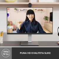 Web kamera LOGITECH Brio 300, črna