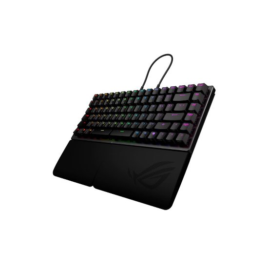 Tipkovnica ASUS ROG Falcata, RGB, mehanička, bežična, US Layout, crna