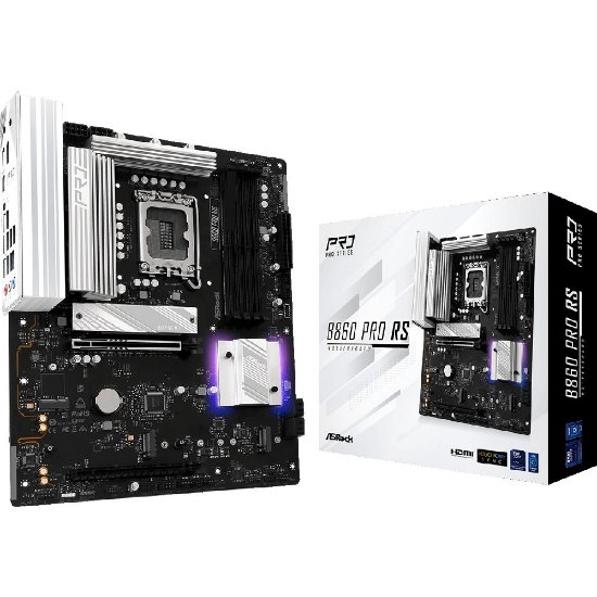 Matična plošča ASROCK B860 PRO RS, INTEL B860, DDR5, mATX, s.1851