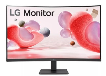 Monitor 32" LG 32MR50C-B.AEUQ, FHD, VA, 100Hz, 5ms, 250cd/m2, FreeSync, ukrivljen, črn
