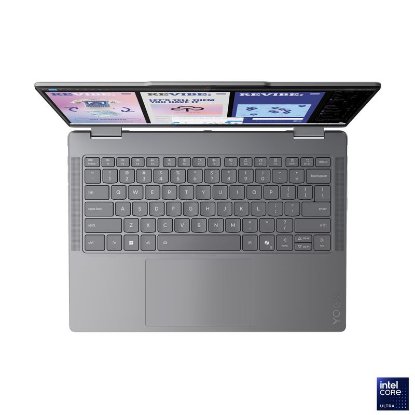 Prenosnik LENOVO Yoga 7 83JQ0029SC / Core Ultra 5 226V, 16GB, 1TB SSD, Intel Arc grafika, 14" WUXGA OLED zaslon na dotik, brez operacijskega sistema, siv