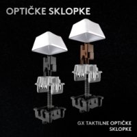 Tipkovnica LOGITECH Pro X 60 LIGHTSPEED, mehanička, brezžična RGB bela