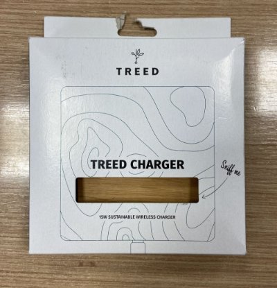 OPEN BOX - Bežični punjač TREED Sandy Oak Qi, 15W, MagSafe