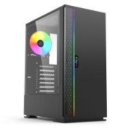 Ohišje BIT FORCE ORION ARGB-2, MIDI, ATX, window, črno, bez napajalnika