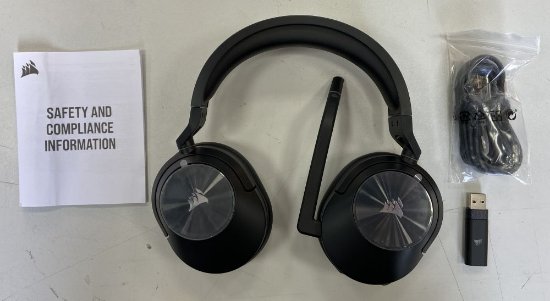 OPEN BOX - Slušalice CORSAIR HS55 Wireless, bežične, mikrofon, crne