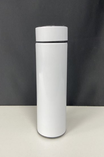 OPEN BOX - Termos boca sa prikazom temperature MJ SWB001, 0.4L, nehrđajući čelik, bijela