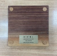 OPEN BOX - Bežični punjač TREED Dark Walnut Qi, 15W, MagSafe