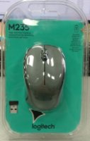 OPEN BOX - Miš LOGITECH M235, optički, bežični, Unifying receiver, sivi, USB