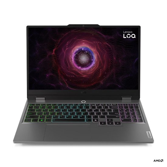 Laptop LENOVO LOQ 83JC002RSC / Ryzen 7 7435HS, 24GB, 1TB SSD, nVidia GeForce RTX 4050, 15.6" FHD 144Hz IPS, bez OS, sivi