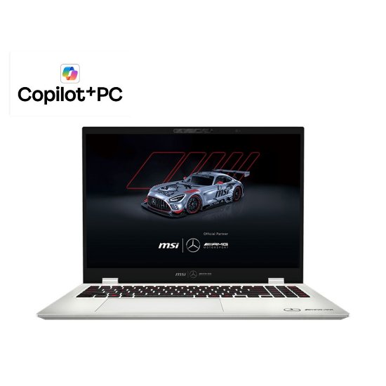 PREORDER Laptop MSI Prestige 16 MercedesAMG AI+  Evo / Core Ultra 9 288V, 32GB, 1TB SSD, Intel Graphics, 16" UHD+ OLED, Windows 11 Pro, srebrni