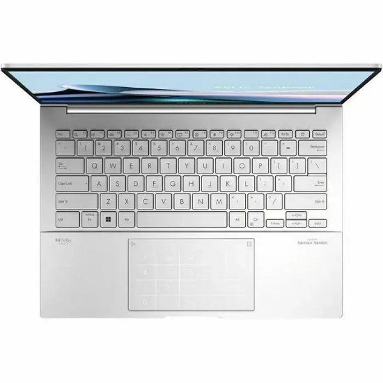 Prenosnik ASUS Zenbook UX3405CA-PZ067X / Core Ultra 9 275HX, 32 GB, 1 TB SSD, Intel HD Graphics, 14" 2,8K 120Hz OLED, Windows 11 Pro, srebrne barve