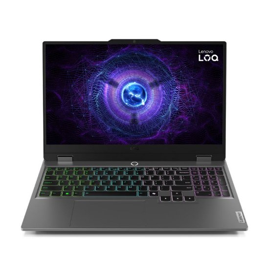 Prenosnik LENOVO LOQ 83GS00NGSC / Core i5 12600HX, 24GB, 1TB SSD, nVidia GeForce RTX 3050, 15.6" FHD 144Hz IPS, brez OS, sivi