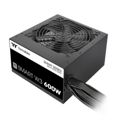 Napajlnik 600W, THERMALTAKE Smart W3 80+, ATX 3.1, 120mm vent., 80+, črno
