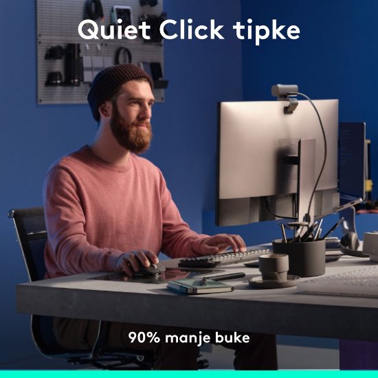 Miš LOGITECH MX Master 3S Performance, laserski, bežični, BT, graphite