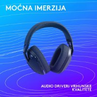 Slušalice LOGITECH Gaming G321, bežične, BT, USB, crne