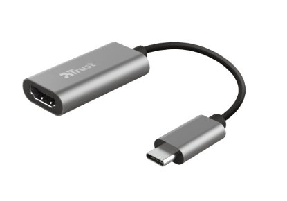 Adapter Trust USB-C to HDMI, HDMI 1.4, HDR, HDCP 2.2, 10cm