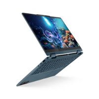 Prenosnik LENOVO Yoga 7 2-u-1 83JR0020SC / Ryzen AI 7 350, 32 GB, 1 TB SSD, AMD Radeon grafika, 14” 2,8K 120 Hz OLED zaslon na dotik, Windows 11, modri.