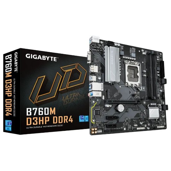 Matična plošća GIGABYTE B760M D3HP DDR4, Intel B760, DDR4, mATX, s. 1700