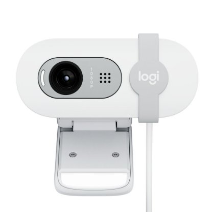 Web kamera LOGITECH Brio 100, bela