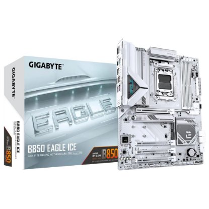 Matična ploča GIGABYTE B850 EAGLE ICE, AMD B850, DDR5, ATX, s. AM5