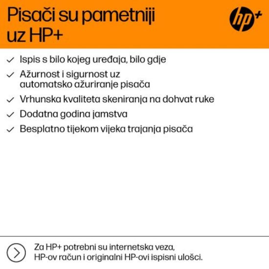 Multifunkcijski Tiskalnik HP OfficeJet Pro 8122e , 405U3B, Tiskalnik/scanner/copy, 4800dpi, WiFi, LAN, USB, beli, Instant Ink