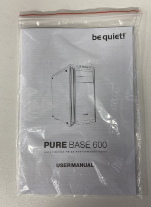 OPEN BOX - Kućište BE QUIET Pure Base 600, ATX, prozor, crno-narančasto, bez napajanja