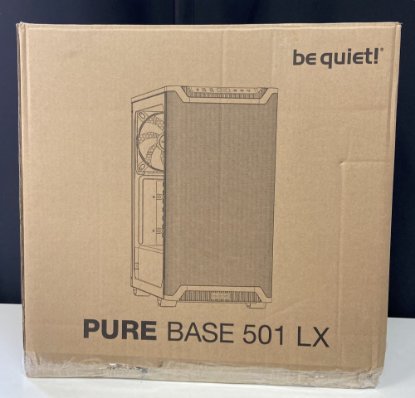 OPEN BOX - Kućište BE QUIET Pure Base 501LX, ATX, prozor, bijelo, bez napajanja