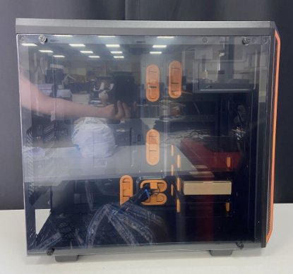 OPEN BOX - Kućište BE QUIET Pure Base 600, ATX, prozor, crno-narančasto, bez napajanja