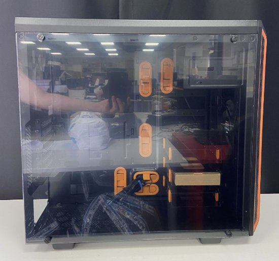 OPEN BOX - Kućište BE QUIET Pure Base 600, ATX, prozor, crno-narančasto, bez napajanja