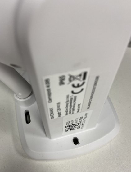 RABLJENI - Mrežna nadzorna kamera OVERMAX Camspot 4.95, 2K, vanjska, noćno snimanje, bijela