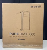 OPEN BOX - Kućište BE QUIET Pure Base 600, ATX, prozor, crno-narančasto, bez napajanja