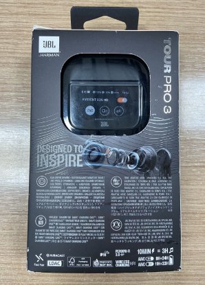OPEN BOX - Slušalice JBL Tour Pro 3, bežične, Bluetooth, in-ear, touchscreen, crne
